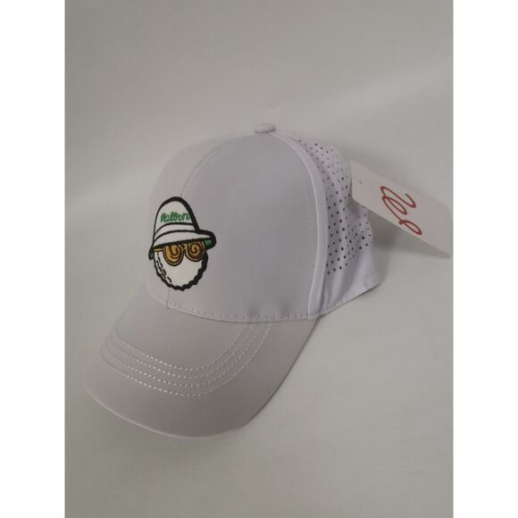 Malbon Golf Cap Sun Hat Casual Breathable Baseball Cap White main image 4